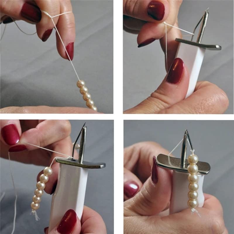 Professional Beading Knotting Tools For Jewelry Making Beading Knotting Tool Secure Knots Stringing Pearls Scattered Loose - Sewing Tools & Accessory - - (Color: Knotting Tool)