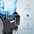 Igloo Top Loading Water Cooler with Removable Drip Tray & Energy-Saving Features- Water Tower with Hot, Cold Temperature Settings- Water Dispenser Fits 3 & 5-Gallon Jugs with Child Safety Lock- Black