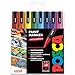 Price comparison product image POSCA PC-3M Paint Marker Art Pens - 0.9-1.3mm  Essential Tones Set of 8 Pens in Gift Box