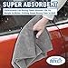 HOMEXCEL Professional Large Microfiber Car Drying Towels 2 Pack, Lint Free, Scratch Free, Highly Absorbent Drying Towel for Cars, SUVs, RVs, Trucks, and Boats,31