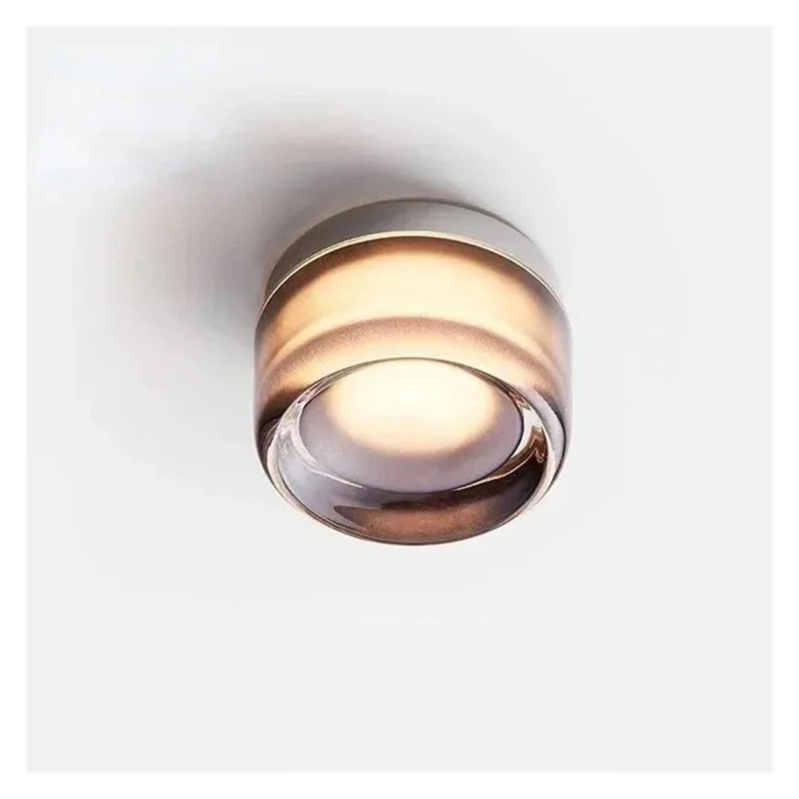KUNYOS Modern Round Wall Lamp LED Acrylic Light Sconce Living Room Aisle Corridor Bedroom Bathroom Home Decoration Indoor Lighting(3colors Light,D)