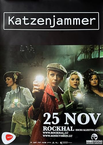 Katzenjammer poster 60X86cm creez une ambiance retro dans votre bureau