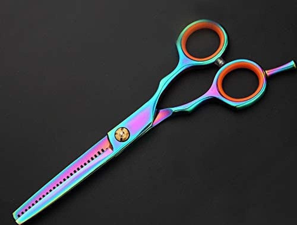 Tijeras de peluquería, Tijeras de peluquería Profesionales Serie Razor Edge Profesional-Tijeras para el Cabello y Tijeras para Adelgazar/texturizar/Juego de Tijeras-6.5