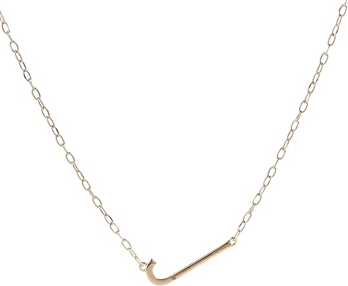 Alex and Ani Precious Elongated Initial Necklace J