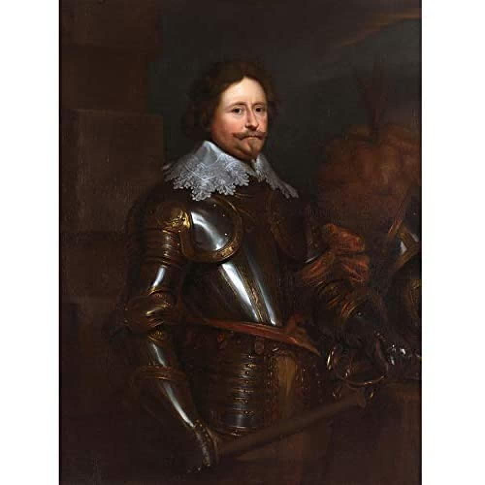 Artery8 Van Dyck Frederick Henry Prince Of Orange Painting Unframed Wall Art Print Poster Home Decor Premium