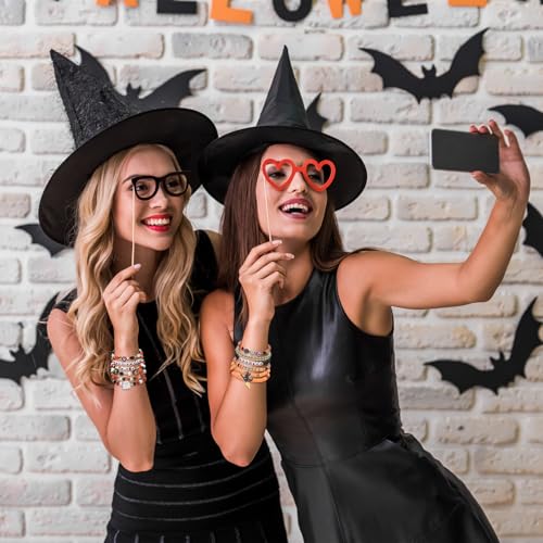 Halloween Bracelets for Women Boo Pumpkin Skull Ghosts Stretchy Beaded Bracelets Spooky Skeleton Bat Cat Stackable Bracelet Bracelet Jewelry4