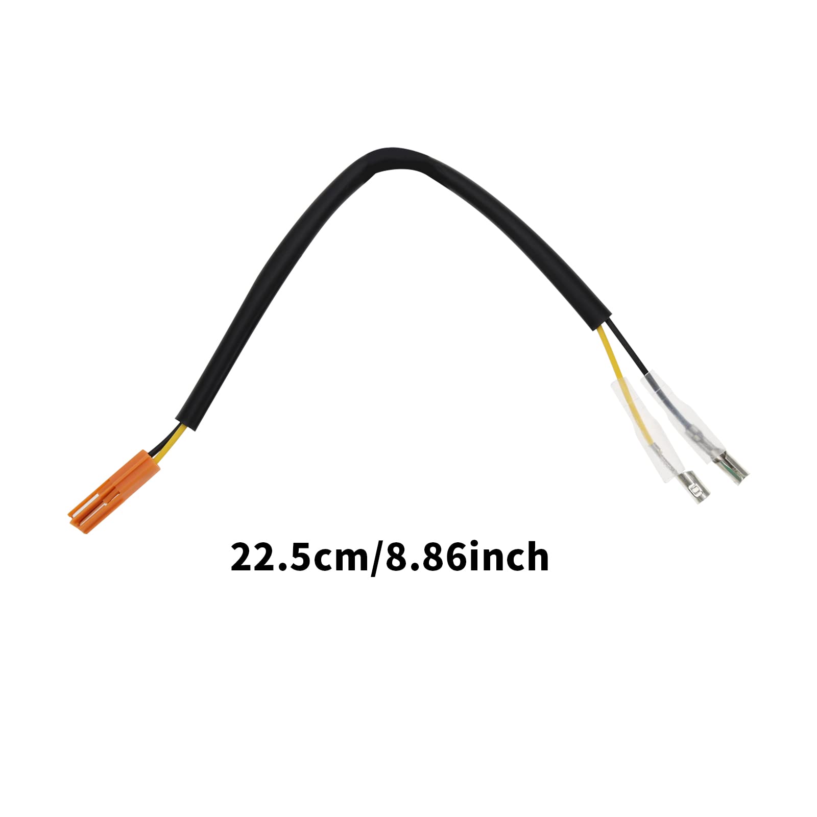 4 Adattatori Per Frecce Moto Compatibili Honda - Cablaggio Plug & Play A 2 Pin, Lunghezza 22,5 Cm