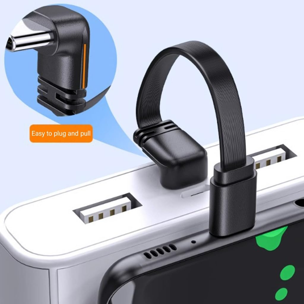 Kabel USB C na USB C 66 W z kablem do szybkiego ładowania danych 480 Mb/s
