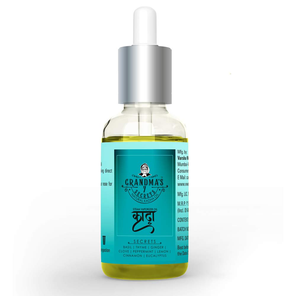 Varsha Wellness Co. Grandma's 7 Secrets - Steam Vaporizer Kadha Oil 30 ml