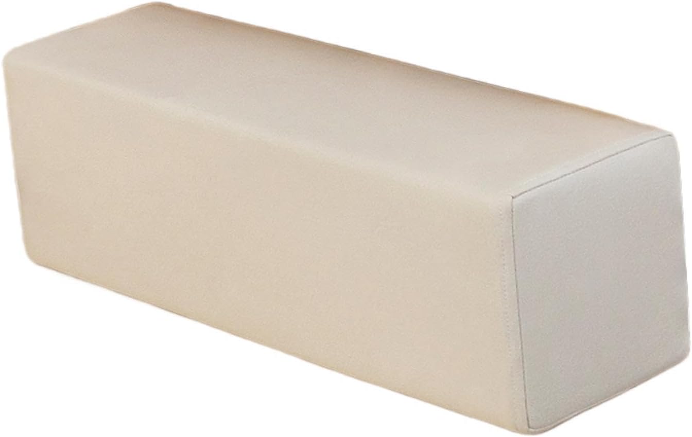 Sofa Arm Rest Pillow Armrest Elbow Support Pad for Couch Car Living Room Bed Armchair, Beige