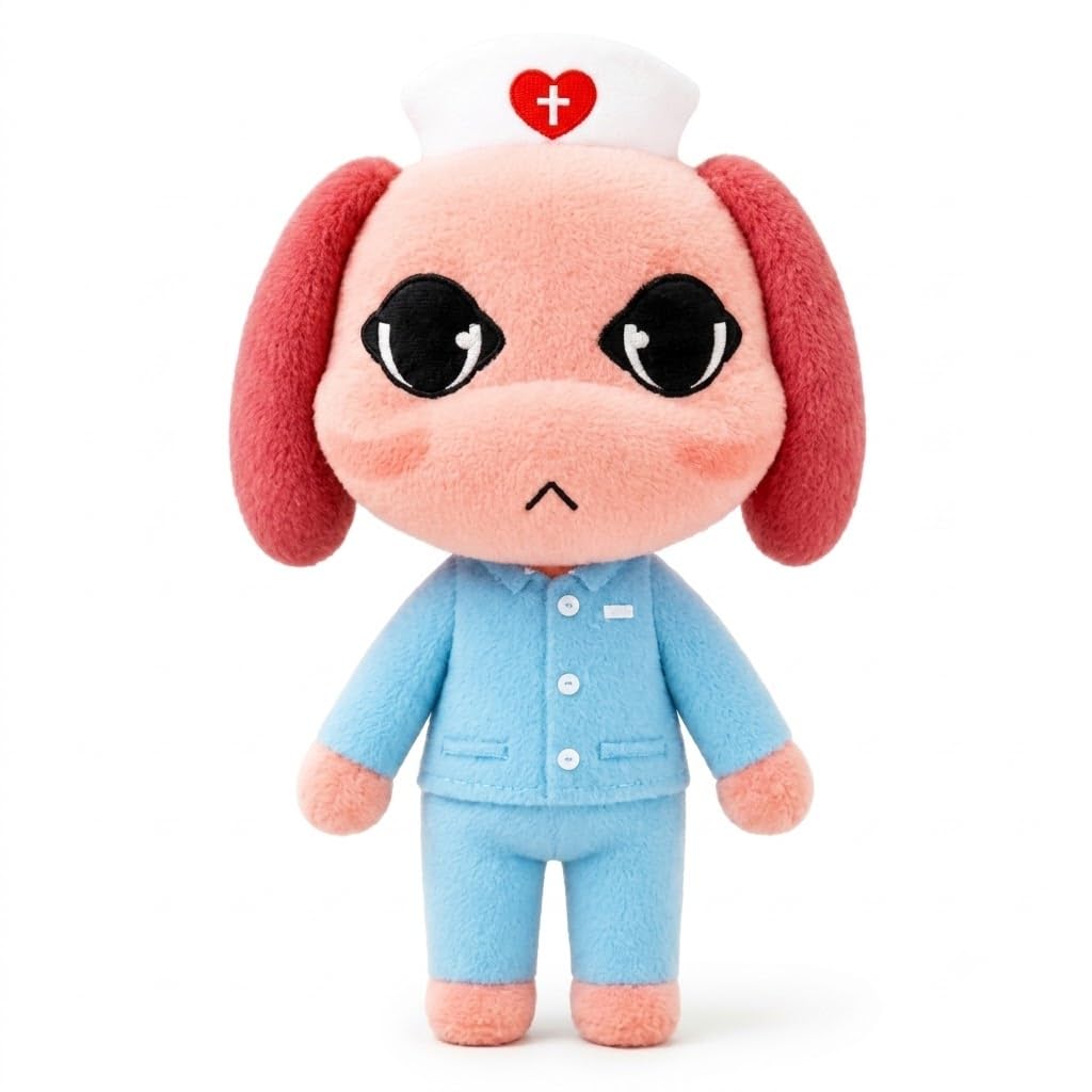 Animal Hospital Plush Set, 9.8in Vet Stuffed Animals with Nurse โ image 1