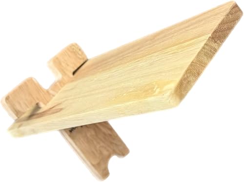 Wood-Be-Nice Desktop Phone Stand, Natural Wood,