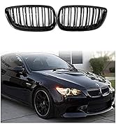 Gangying E92 kidney black, suitable for BMW 3 Series E92 E93 radiator grille 2006-2010 grille dou...