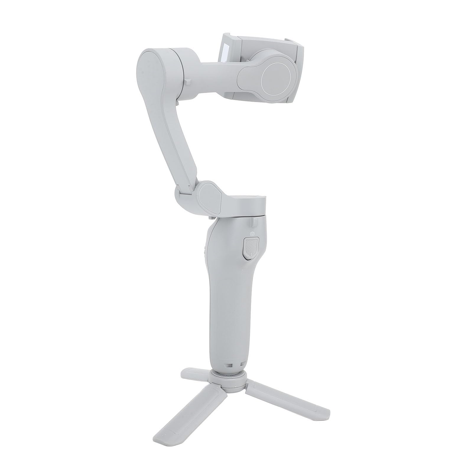 Kit de estabilizador de teléfono inteligente de mano, sin vibración, grabación de video plegable de 3 ejes con módulo de seguimiento automático de rostro AI para vloggers,