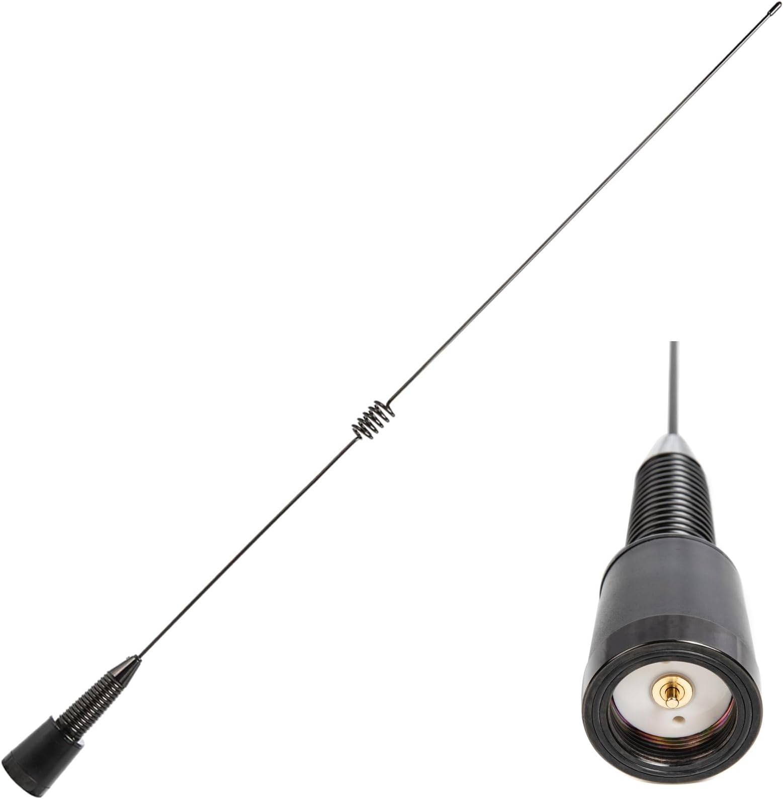 32โ Antenna for GMRS Radio - Quadruple Signal Output- 6DB Gain Whip Antenna Compatible with MXT105, MXT115, MXT275, MXT400, MXT500, MXT575