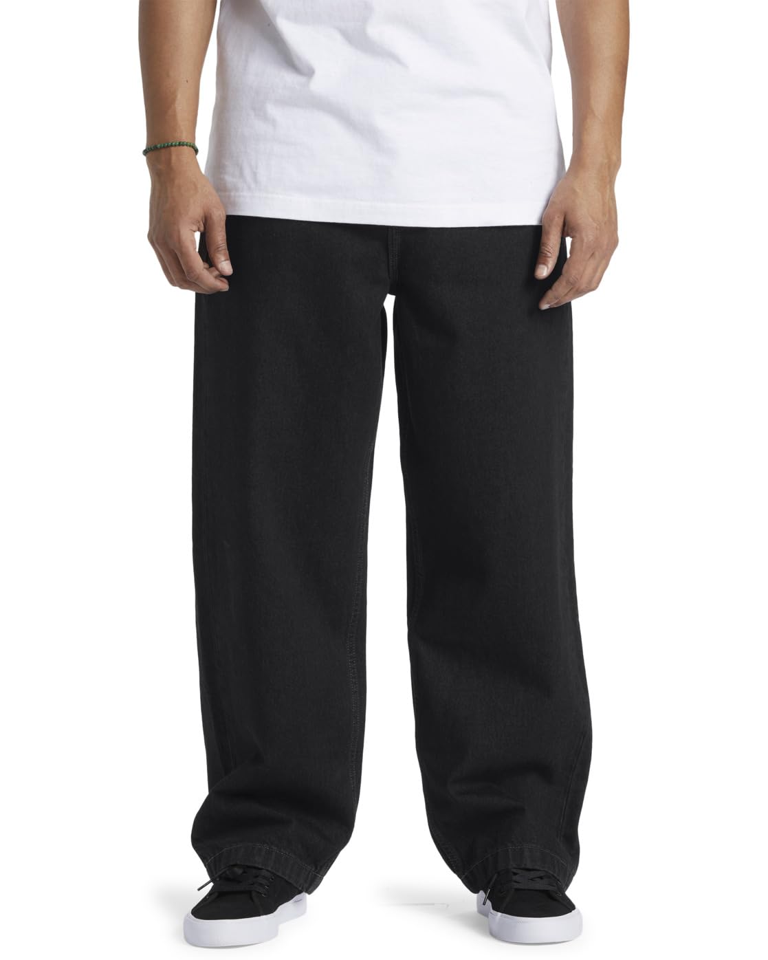 Dc Shoes Men's Noir Baggy Jeans Worker Rbt