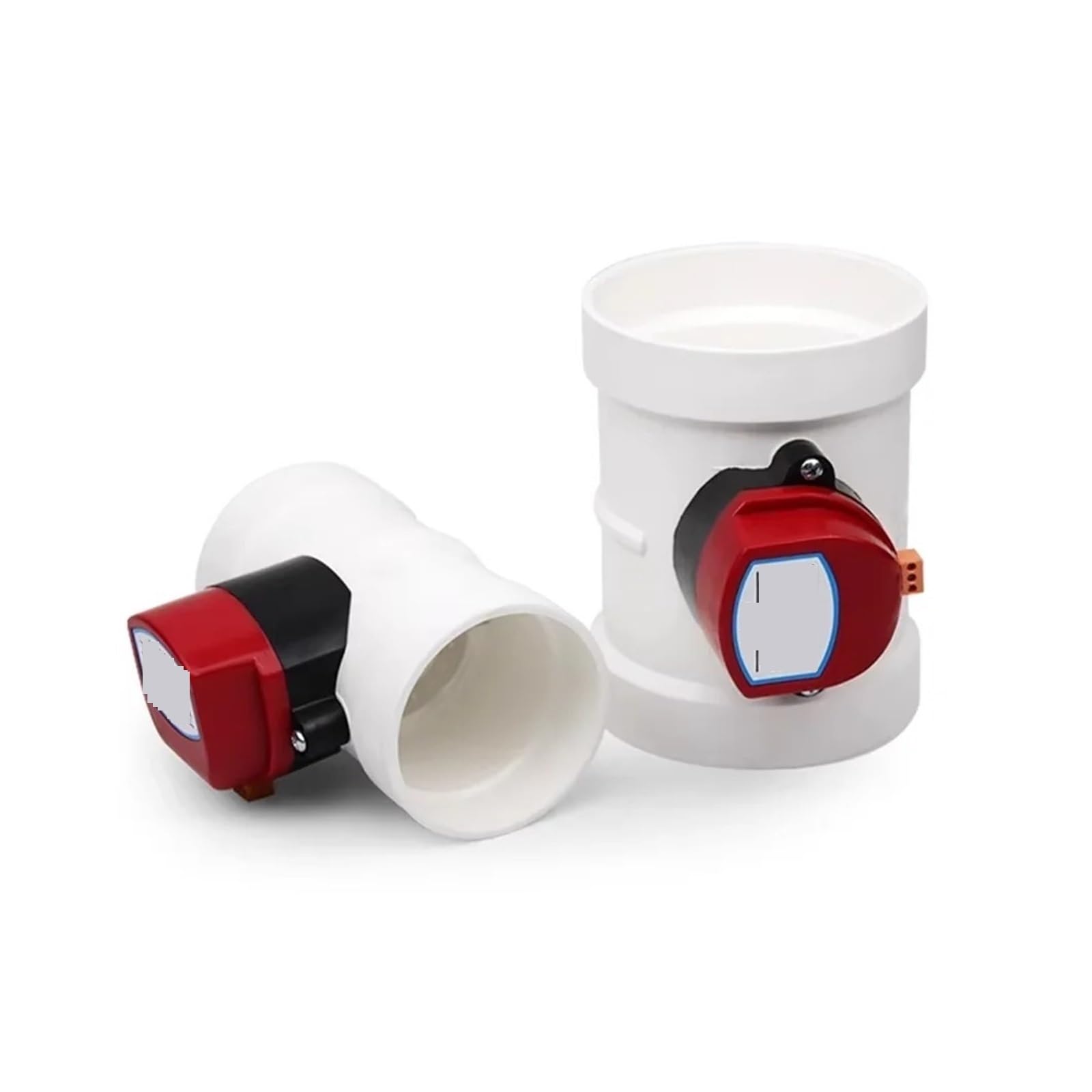 Zawór kulowy, Plastikowy Amortyzator Powietrza Z Napędem ABS 75 MM/110 MM Zawór Zwrotny PCV Kanałowy Regulator Głośności Do Rury Wentylacyjnej(75mm)