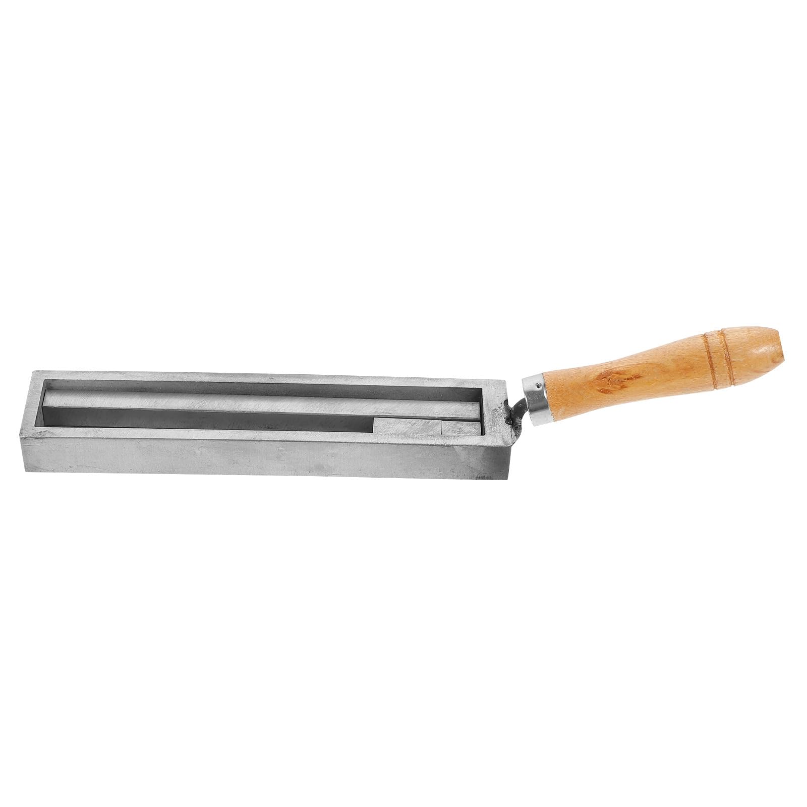 Healvian Molde para Fundición de Lingotes de Hierro para Oro y Plata Ranura para Derretir Plata, Diseño Cómodo y Refinado para Fundición y Bricolaje