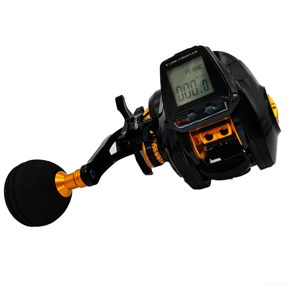 Obalus Backlash Free Bait Caster And Rod Combo Digital Baitcasting