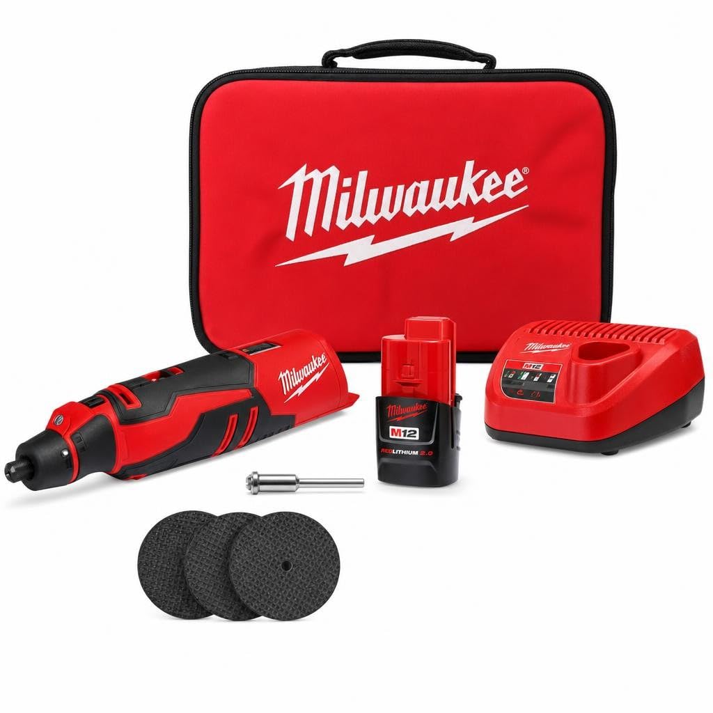 Electric - M12TRADE BRUSHLESS Rotary Tool KIT