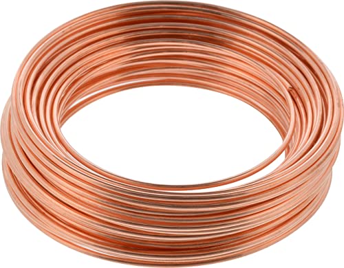 Hillman 123109 25' 18 Gauge Bare Copper Wire thumb #1