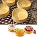 Tart Ring Molds, Hsxxf 8pcs Round Shape Cake Molds Mousse Circle Mini Tart Rings for Baking Muffin Mousse Cake Circle Cutter (8)