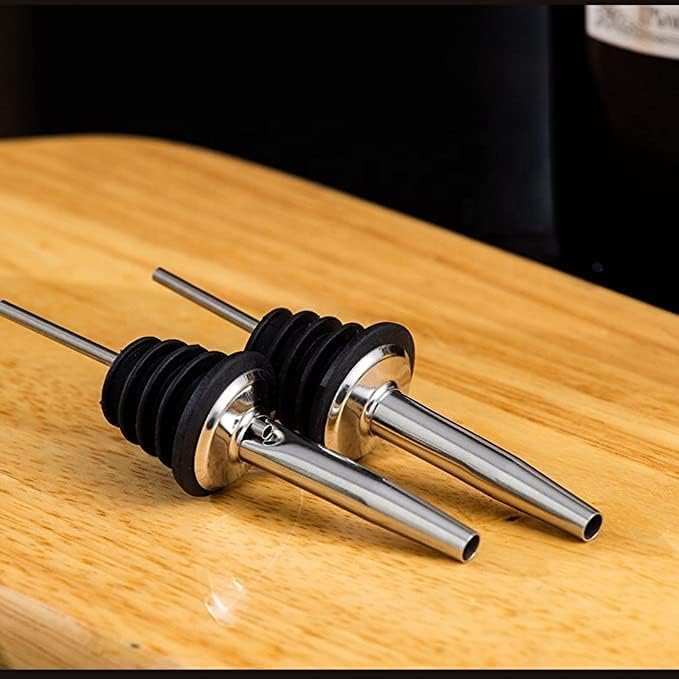 Layba Beccuccio In Legno E Acciaio Inox, Beccuccio Per Bottiglie