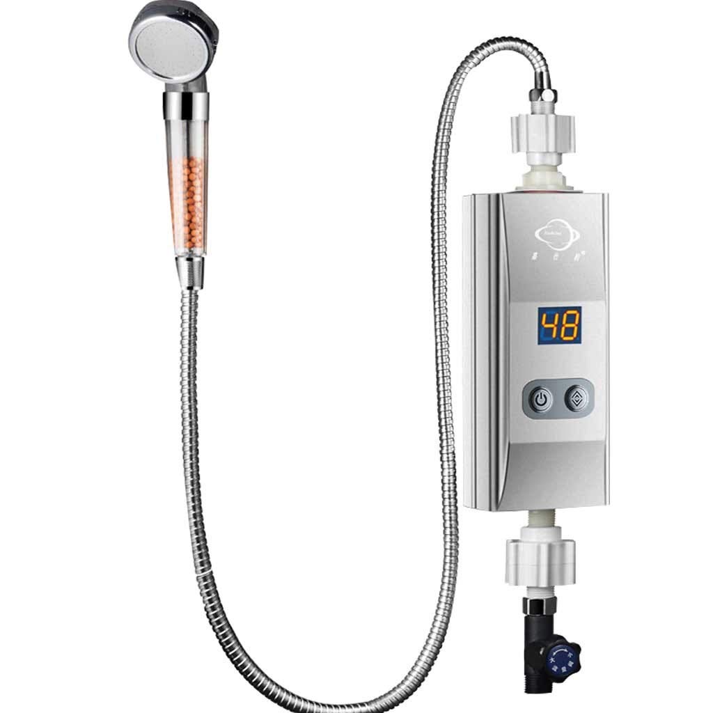 ZXR-Water heater Roscloud 220 V Instant Electric Instantaneous Water Heater  5500 W Tap Tap Shower Bath Speed Hot Small Thermostat Heater 6 Gear  Adjustments Cost-effective : Amazon.de: DIY u0026 Tools
