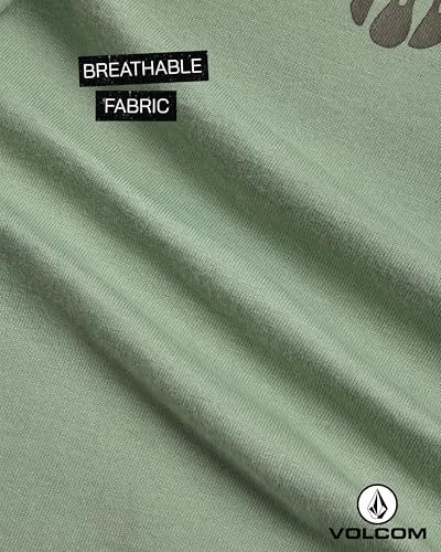 Image of Volcom Girls Shirts - Casual Crewneck Short Sleeve Graphic Tee Trendy Tops - Breathable Girls Summer Clothes