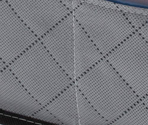1Storage Charcoal Fiber Clothing Organizer Bag, 28"x15"x12", 3cells, Carry Handles, Grey 171-37E - Thumbnail 5
