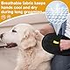 ZTBFHLZQ 2Pcs Fell Magnet Handschuh, Pet Hair Remover Glove, Katzen Fellpflege, mit Flohkamm, Wiederverwendbare Antistatische Handschuhe Doppelseitige, für Reinigung, Haarentfernung