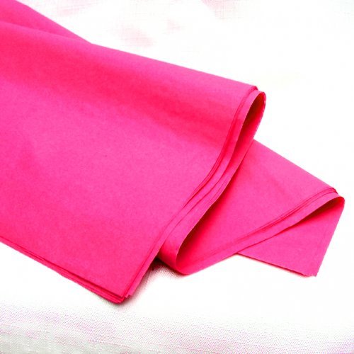 REALPACK® 960x 480x 200x - Sheets of Acid Free Premium Luxury Pink Tissue Paper Ream 18" x 28" 450mm x 700mm Choose This for Special Packing Free Fast Delivery (200)
