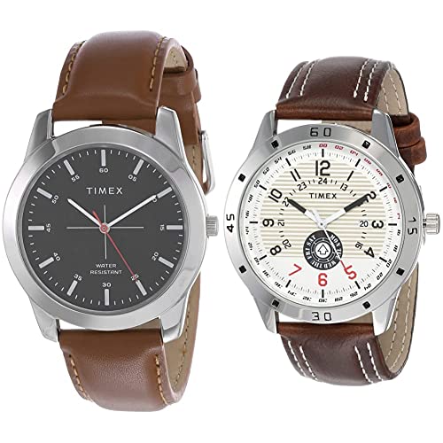 Image of Timex Analog Men Black Dial & Multi-Color Dial (TW00ZR264E + TI000U90000) | rakshabandhan Gifts