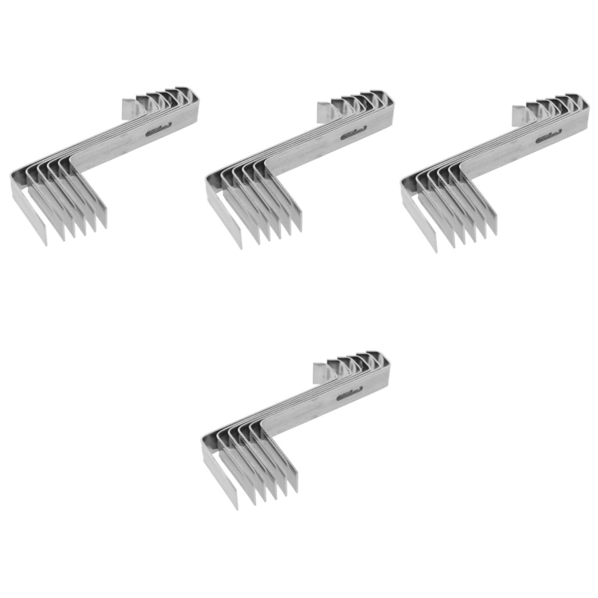 Gadpiparty 60stücke Dachziegelclips Aus Edelstahl Robuste Rutschfeste Metallclips Für Befestigung Von Dachziegeln Verstärkt Für Wetterbedingungen