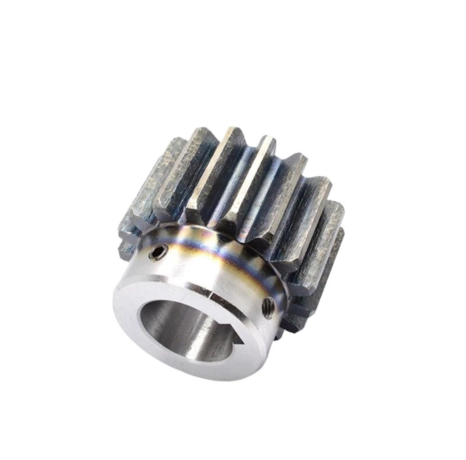 Bevel Gear Pinion Hardware Mechanical 1pcs 3 Mod 24T 25T Spur Gear with Step Keyway Bore 15/16/18/20/22/24/25/28/30/32/35mm Module 3 Motor Gear Carbon Steel(24mm (Keyway 8)-25 Teeth)