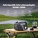 IEE P1800 Tragbare Powerstation, 1024Wh LiFePO4-Batterie, 1800W AC (3600W Peak)/100W USB-C Ausgang, 8ms USV Solar Generator für Camping, Reise, Hausgebrauch