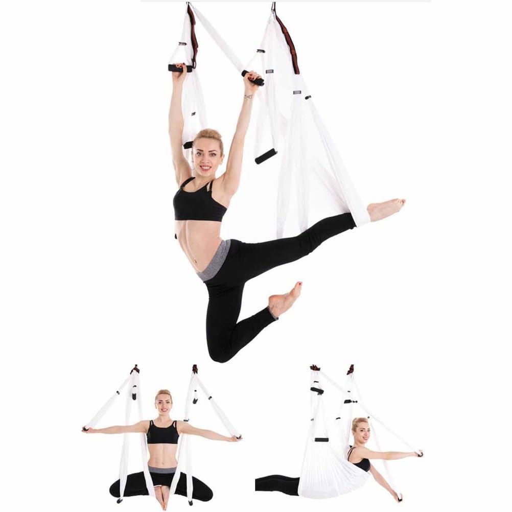 Yoga AéReo, Trapecio De Hamaca De Yoga, Columpio De Hamaca De InversióN De Yoga, Cuerda De TraccióN AéRea No EláStica para Yoga, para Yoga, Pilates Antigravedad