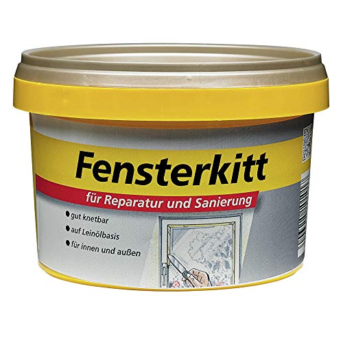 Fensterkitt Beige 750g Leinölbasis Glaserkitt Türenkitt Holzfensterkitt Reparaturkitt