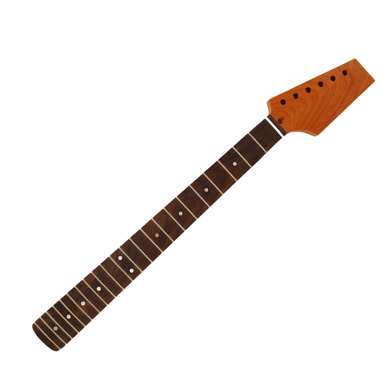 Elektrische Gitarre Hals Ersatz Ahorn Rosenholz Halbtone Kopf Wetter beständiges DIY Upgrade für ST E-Gitarre (GS71)