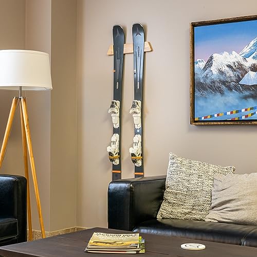 Storeyourboard 06786 Minimalist Wood Ski Rack thumb #7