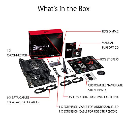 Build My PC, PC Builder, ASUS ROG MAXIMUS XII APEX