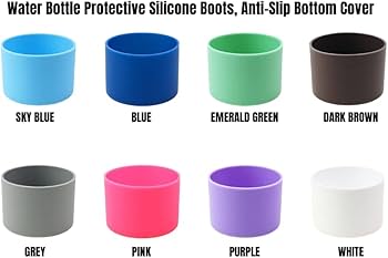 Amazon｜水筒滑り止め底カバー、水筒保護シリコンブーツ、水筒底