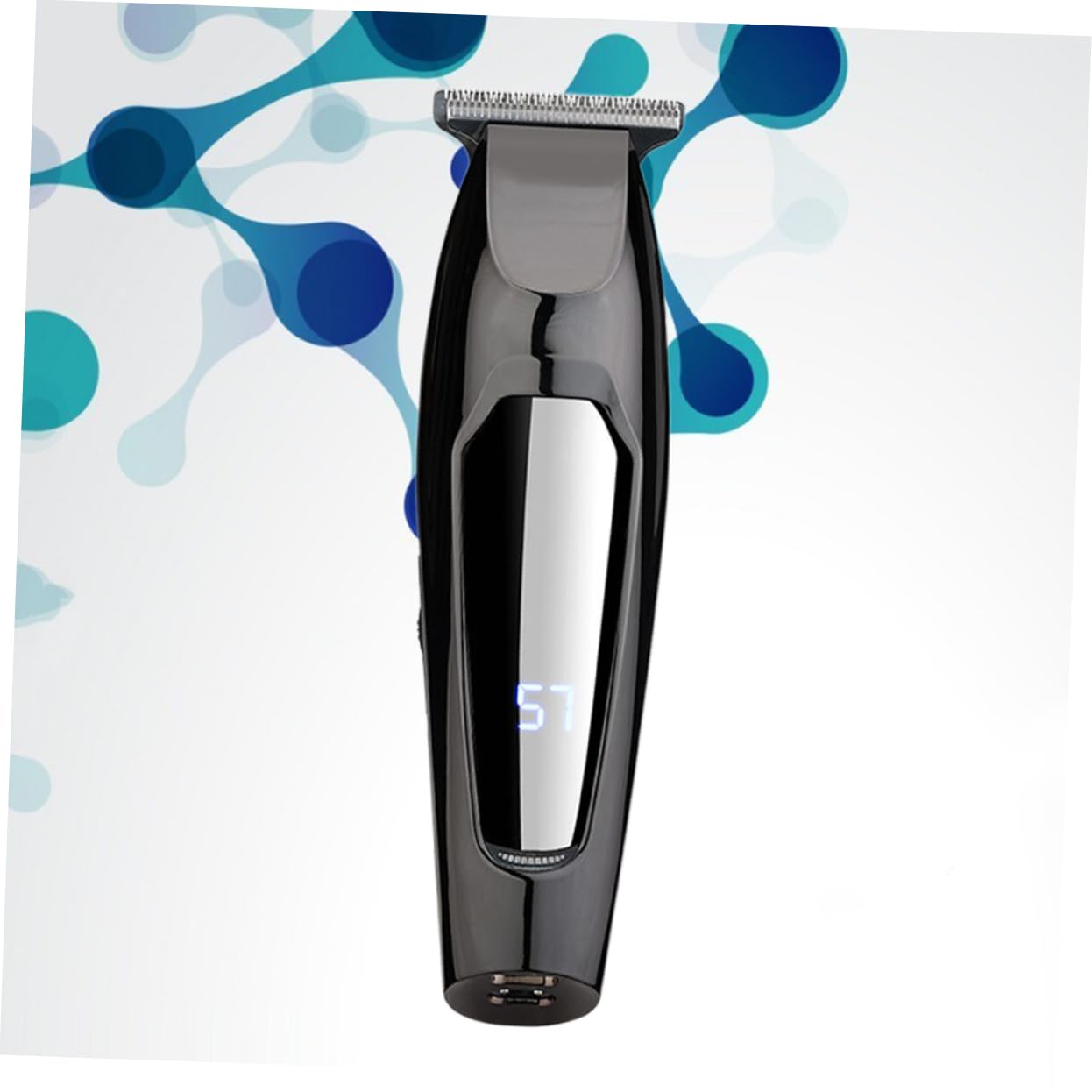CALLARON LED Display Clipper with Rechargeable Design Ergonomic Hair Trimmer for Fine Tuning Blade for Home and Travel Use