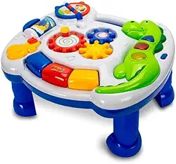 Mesinha De Atividades Musical Com Luz E Som Dino Verde - Zoop Toys