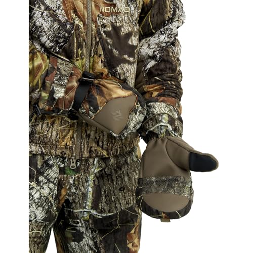 Moufles de chasse isolées Nomad Conifer VX3 parfaites pour la traque en forêt par temps de neige