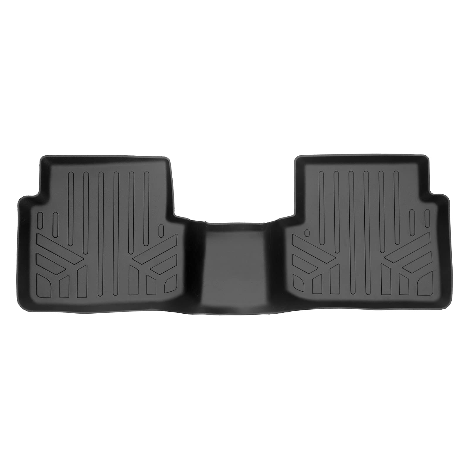 SMARTLINER Custom Fit All Weather 2nd Row Floor Mat Liners Compatible with 2021-2025 Ford Bronco Sport