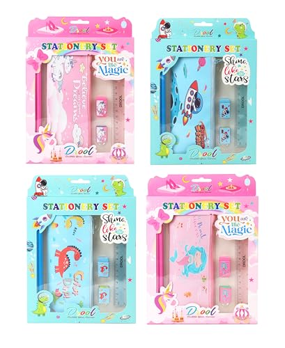 Jiada Birthday Return Gifts for Kids Stationery Sets Pack of 6 Mixed Designs (B0D1VQ21D1) Amazon Price History, Amazon Price Tracker