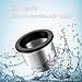 Searoam Drop-in Drink Holder Adaptor Tumbler Converter Ring (Black Ring-Big Circle)