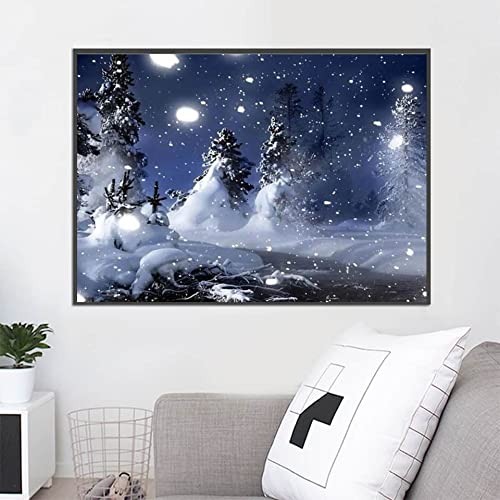 Art de cristal de diamant complet grand format 60x140cm broderie haut de gamme