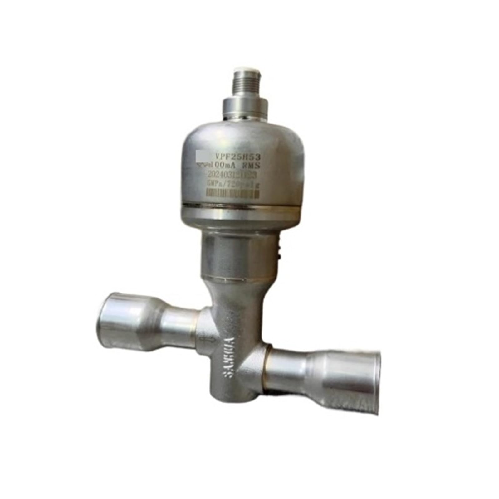 Válvula de expansión electrónica VPF250H43 1-5/8 * 1-5/8 Válvula de expansión térmica con control de flujo